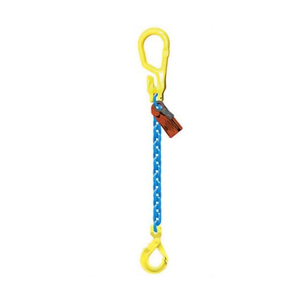 Grabiq Sngl Leg 7/32 in Adjstbl Chain Slng MG1-GBK, 5ft L, 3300lb WLL G-7/32-MG1-GBK-05 - main